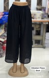 MB Mamaji Chikankari Work Loose Fit Palazzo Wholesale Shop In Surat 
